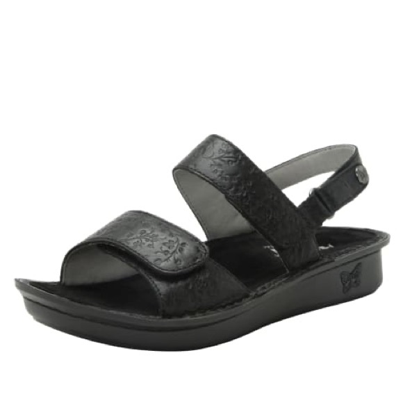 ALEGRIA VERONA SANDALS IN DEAREST BLACK 42 11.5-12 - Picture 1 of 10